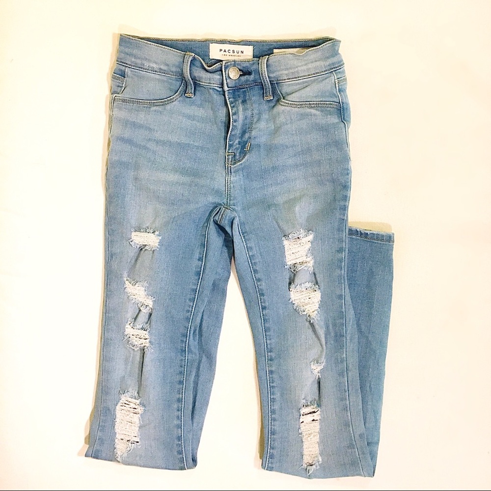 Pacsun Ripped Skinny Jeans